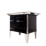 Cocina a Leña 4P modelo Sarah 72×56 Negro - Imagen 2