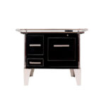 Cocina a Leña 4P modelo Sarah 82×56 Negro