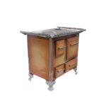 COCINA A LEÑA MUEBLE 80X56 YUNQUE  DIFUMADO - Imagen 2