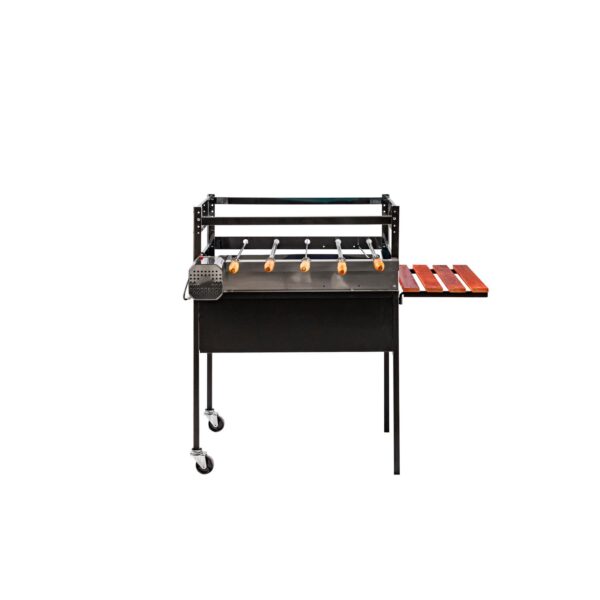 Parrilla con Motor  + encendedor de carbon