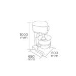 BATIDORA INDUSTRIAL SINMAG 40 LTS - Imagen 2