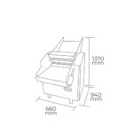 Sobadora 50 cm monofásica Maigas - Imagen 3
