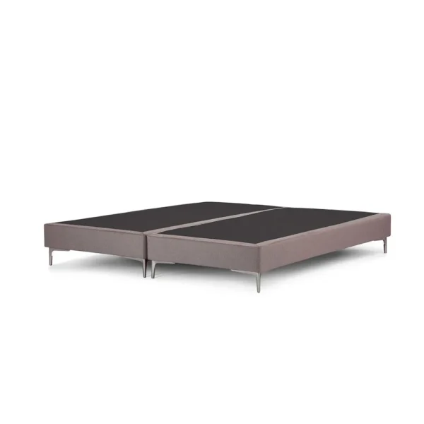 Base Cama Dividida Ceniza Super King 200x200cm