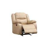 Bergere Reclinable y Mecedora Beige Smoke