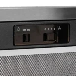 CAMPANA RETRÁCTIL NEGRA 60CM MAIGAS - Imagen 5