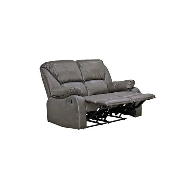 Sofá Reclinable 2 Cuerpos Rosario Coffe