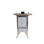 Cocina leña enlozada Manilla vertical 1 Plato