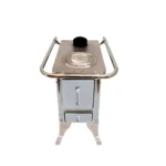 Cocina leña enlozada Manilla vertical 1 Plato - Imagen 2