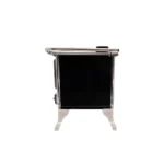 Cocina Leña Negra 1 Plato + Kit INOX - Imagen 3