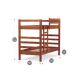 Camarote Ergo-T 1 Plaza color Taffy Rosen - Imagen 9