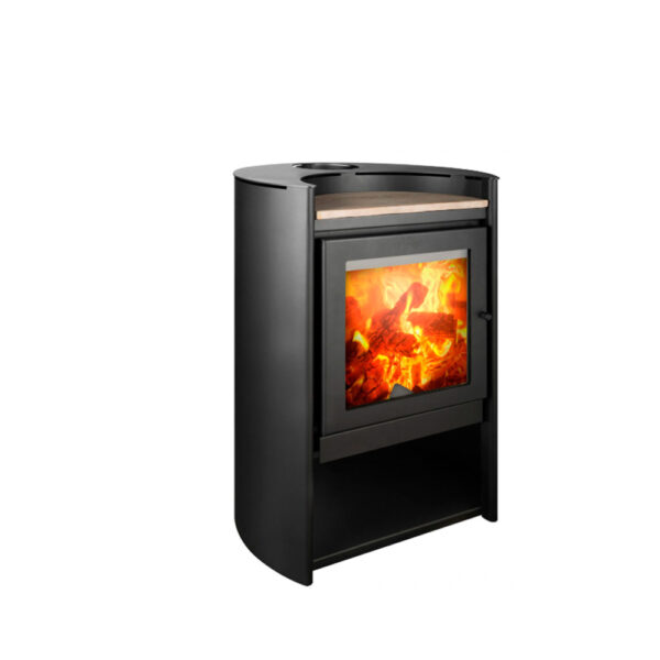 Estufa a Leña Rondo 490 Amesti Certificada