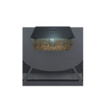 Estufa a Pellet Italy 8100 Plus Rojo Italiano - Imagen 3