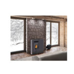 Estufa de Pasillo Pellet Slim 9000 Negro - Imagen 9