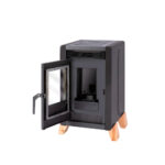 Estufa a pellet Bambu 6000 Negro Amesti - Imagen 4