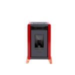 Estufa a pellet Bambu 6000 rojo italiano - Imagen 3