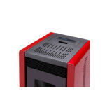 Estufa a pellet Bambu 6000 rojo italiano - Imagen 6