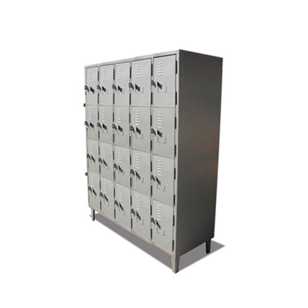 Lockers Línea MV 5 Cuerpos 20 Puertas