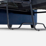 Sofá Cama 3 Cuerpos Murano Tela Azul Rosen - Imagen 6