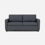 Sofá Cama 3 Cuerpos Murano Tela Grafito Rosen - Imagen 3