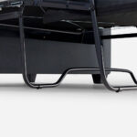 Sofá Cama 3 Cuerpos Murano Tela Grafito Rosen - Imagen 5