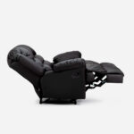 Sofá Reclinable 2C Jarrie Ecocuero  Negro - Imagen 7