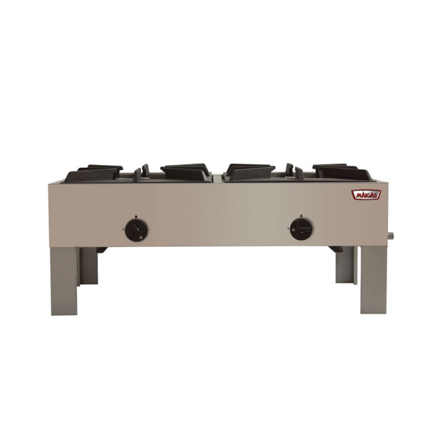 Anafe 2 platos bajos 43×43 Cm Maigas