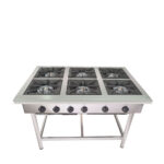 Anafe 6 platos 35×35  cm Maigas - Imagen 3