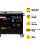 Generador Eléctrico Diesel P. Eléctrica 4500W - Imagen 11