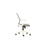 Silla de Oficina R6 Blanca Respaldo Malla - Imagen 3