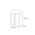 Refrigerador vertical 2 puertas 1000 lts. - Imagen 3