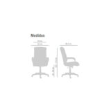 Sillón Ejecutivo Vitto Ecocuero - Imagen 5