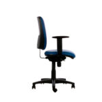 Silla escritorio brazos Fijos Torino Alta Azul - Imagen 3