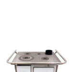 Cocina a Leña 4P modelo Irene 72×56 Blanco - Imagen 2