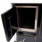 Cocina a Leña 4P modelo Irene 72×56 Negro - Imagen 3