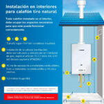 Calefont Gas Licuado 7L Tiro Natural Ionizado - Imagen 5