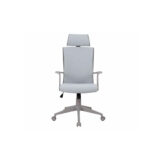 Silla ejecutiva con cabecera Emma gris - Imagen 2