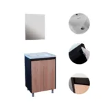 Mueble Vanitorio Cairo + Lavamanos + Espejo - Imagen 3