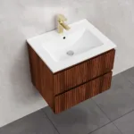 Mueble Vanitorio Colgante madera 60x52x46 cm - Imagen 4