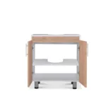 Mueble Base Vanitorio 2 Puertas Blanco Olmo - Imagen 3