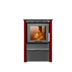 Estufa Leña combustión L. Patagonia 480 Burdeo - Imagen 2