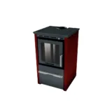 Estufa Leña combustión L. Patagonia 480 Burdeo - Imagen 5