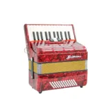 Acordeón Scimone 60 bajos 2351 color rojo - Imagen 2