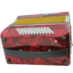 Acordeón Scimone 60 bajos 2351 color rojo - Imagen 3