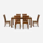 Juego Comedor Rectangular 6 Sillas Miami - Imagen 2