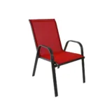 Silla de terraza sling roja - Imagen 3