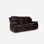 Sofá 3 Cuerpos Reclinable Andalucía Chocolate