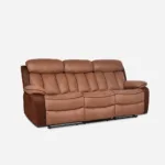 Sofá 3 Cuerpos Reclinable Moka