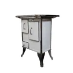 Cocina a leña enlozada 1 Plato con Horno - Imagen 3