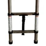 Escala Telescópica Acero 260 cm 9 Peld. Bauker - Imagen 4