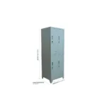 LOCKER 2 CUERPOS 4 CASILLEROS - Imagen 2